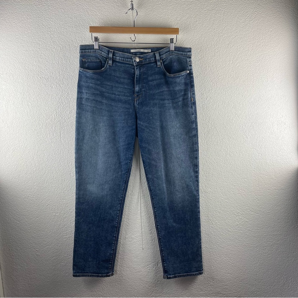 Hudson l 33 Women’s Nico Mid-Rise Premium Stretch Denim Straight Leg Ankle Jeans